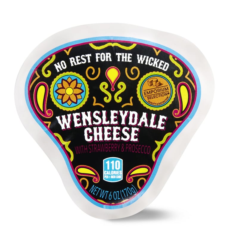 Aldi's No Rest For the Wicked Day of the Dead Wensleydale Cheese