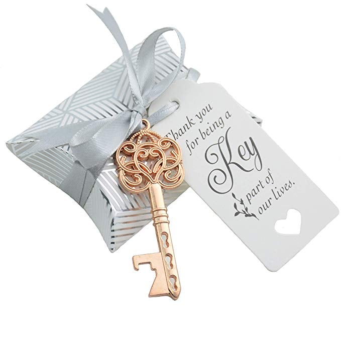 Key bottle opener hotsell wedding favor