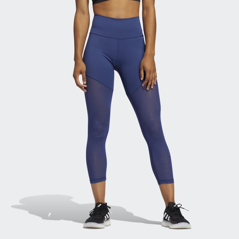 Adidas Women Training BELIEVE THIS 2.0 JACQUARD MESH 7/8 TIGHTS. Colour:  Black