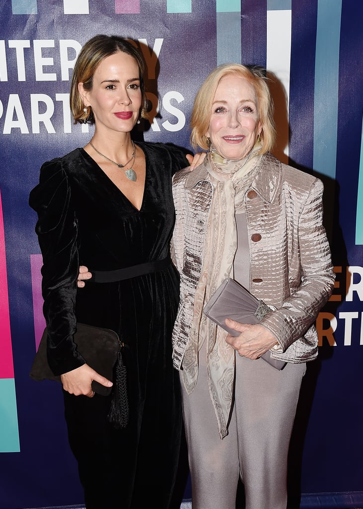 Sarah Paulson and Holland Taylor at Literacy Partners Gala