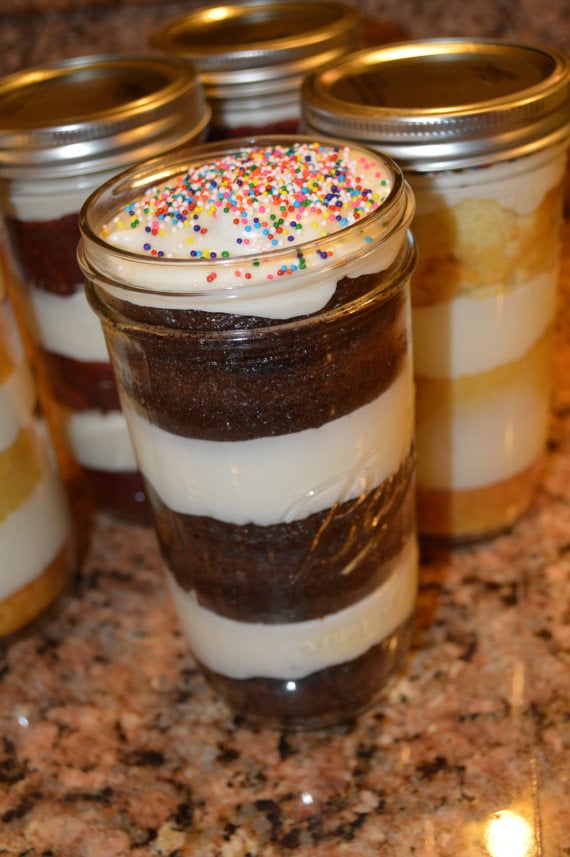 Birthday Cake In A Jar Diy Get More Anythink's