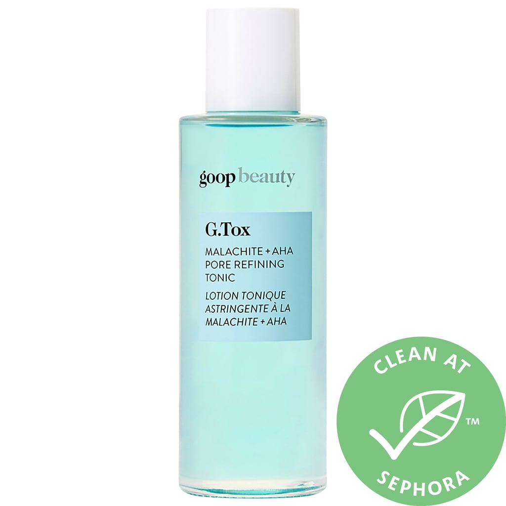 Goop G.Tox Malachite and AHA Pore Refining Tonic