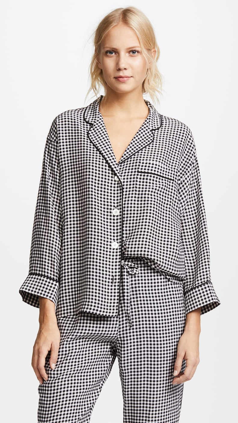 Sleepy Jones Gingham Pajamas