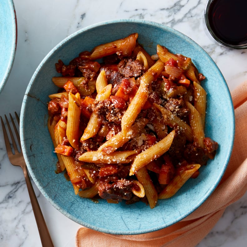 Fresh Radiatore Pasta & Beef Bolognese With Grana Padano Cheese