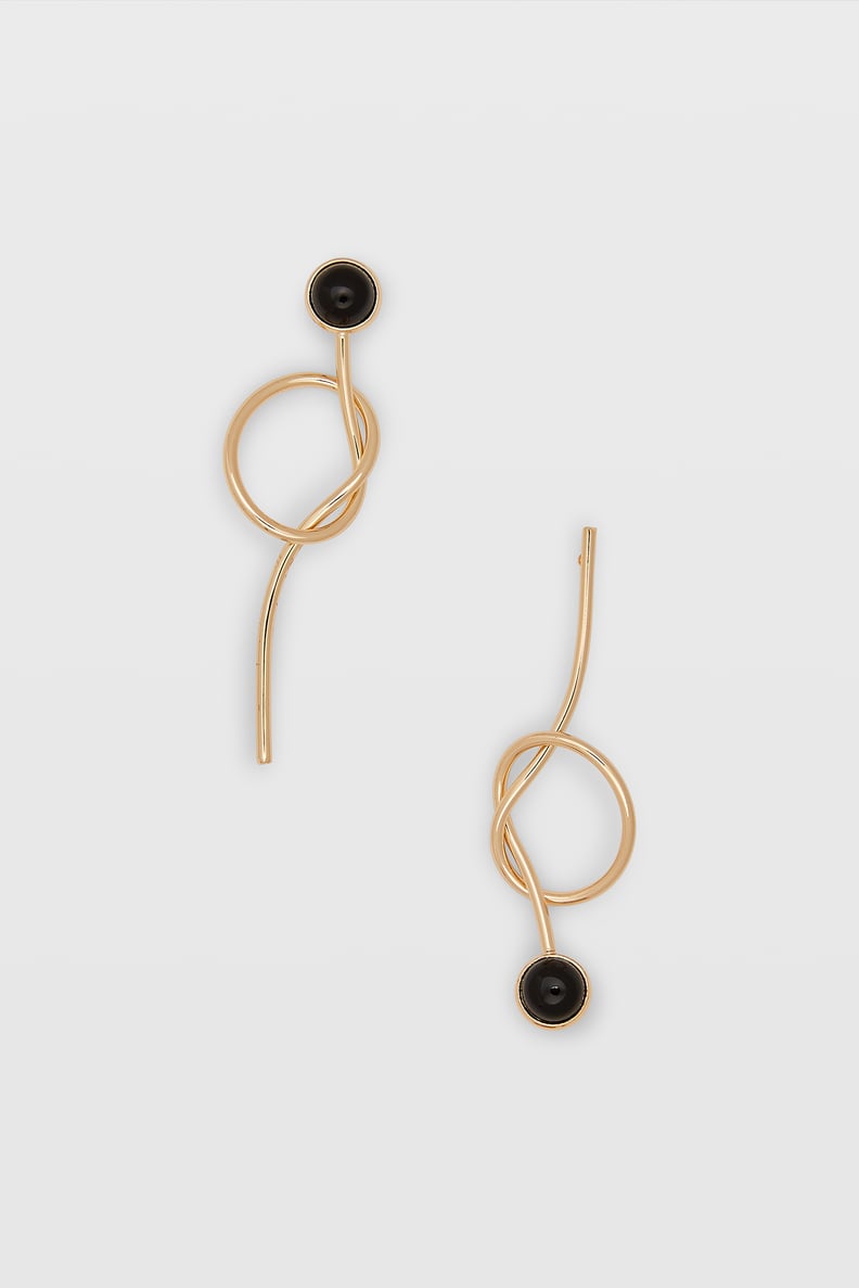 Club Monaco Asymmetric Knot Earring