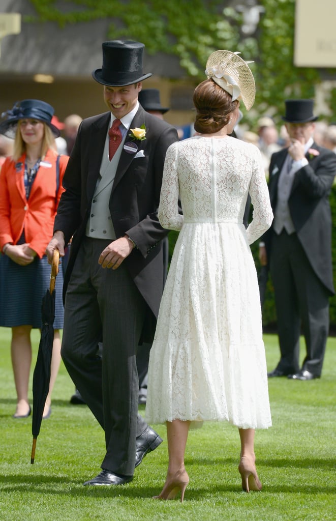 Kate Middleton Dolce and Gabbana Dress at Royal Ascot 2016