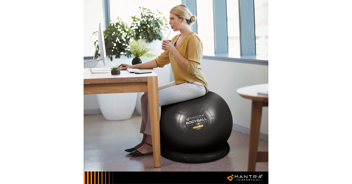 Best Chair with Base Mantra Sports BodyBall The 13 Best Exercise