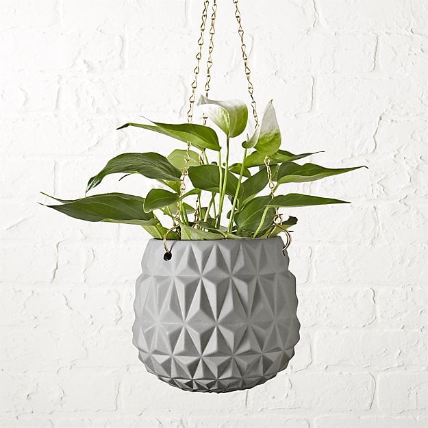 Hanging Gray Planter