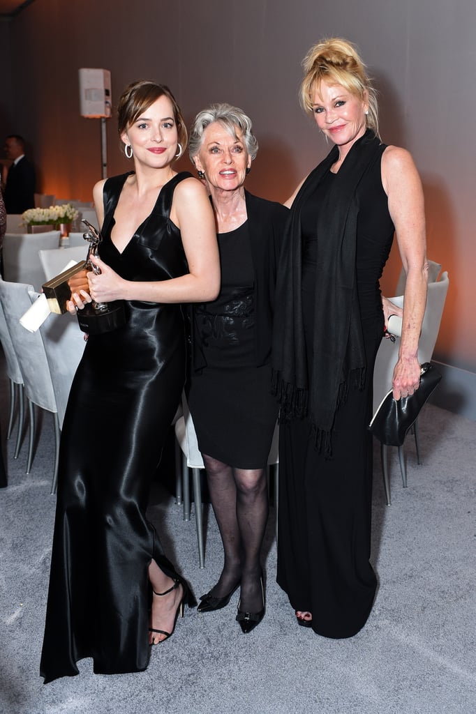 Dakota Johnson and Melanie Griffith Elle Women in Hollywood