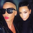 Kim Kardashian and Amber Rose Poke Fun at Their Men by Taking a Selfie Together