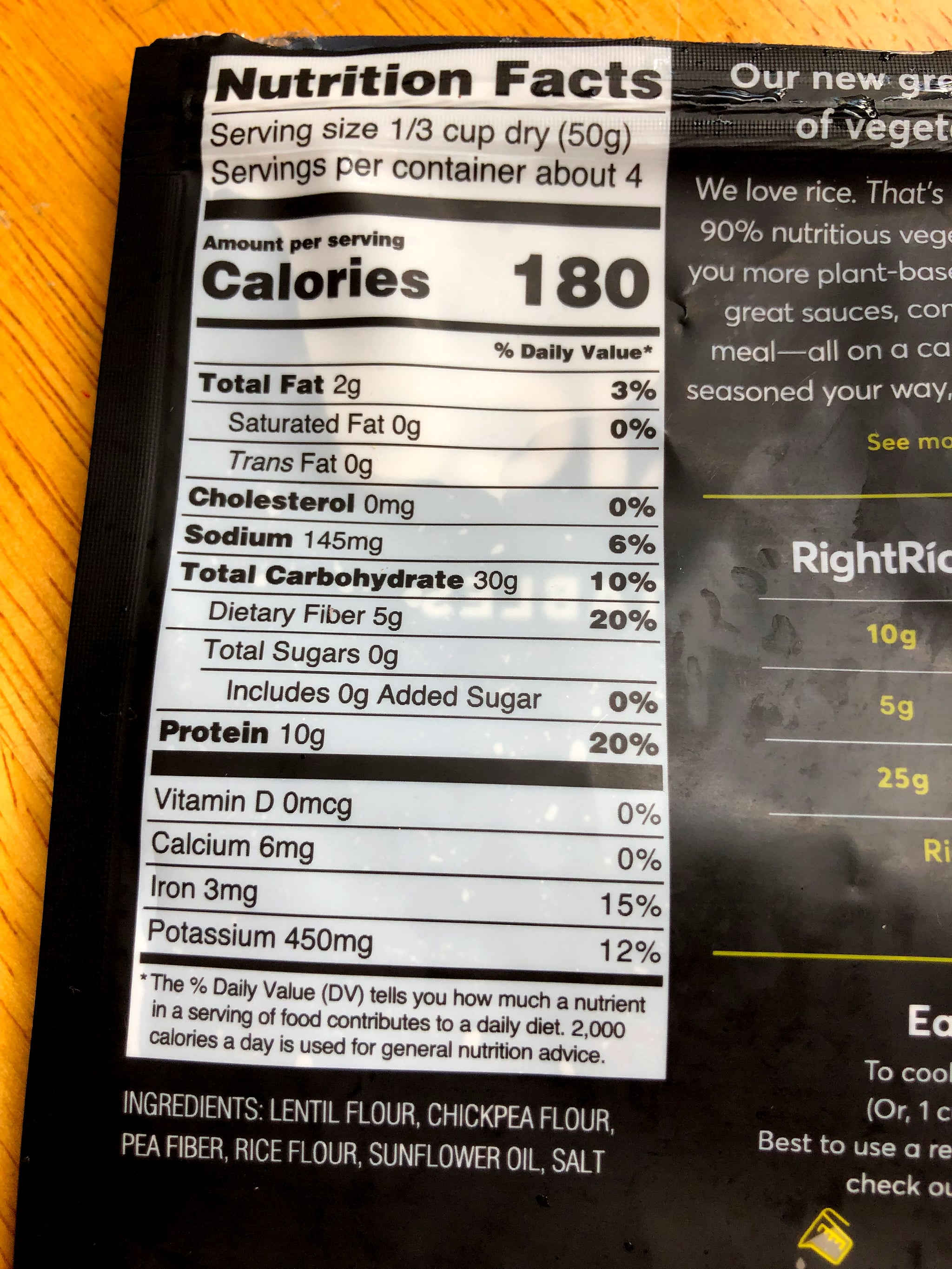 30 Rice Nutrition Label Labels For Your Ideas