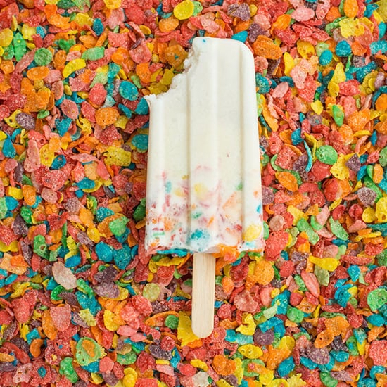 Coconut Milk and Fruity Pebbles Popsicles Recipe