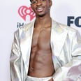 Lil Nas X Overcame His Newfound Fear of Pants For This Iridescent Suit With an '80s Fit