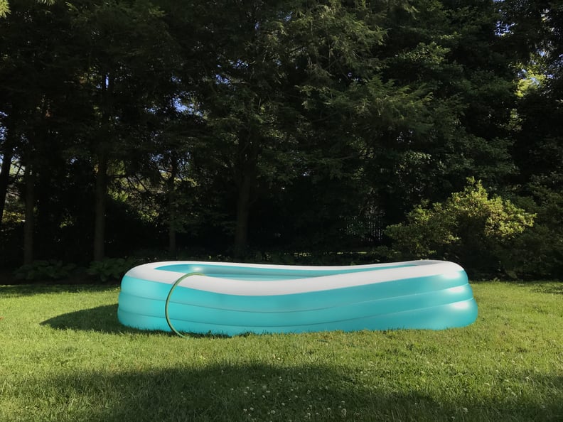 Take the kiddie pool inside when it's too cold for a swim.