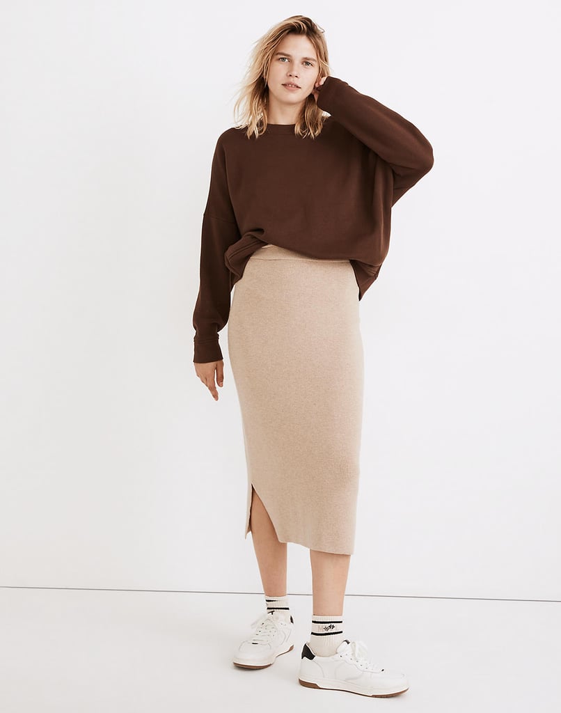 A Neutral Pick: Brookhaven Midi Sweater Skirt