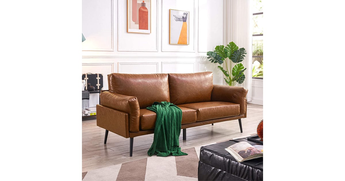 vonanda faux leather sofa couch