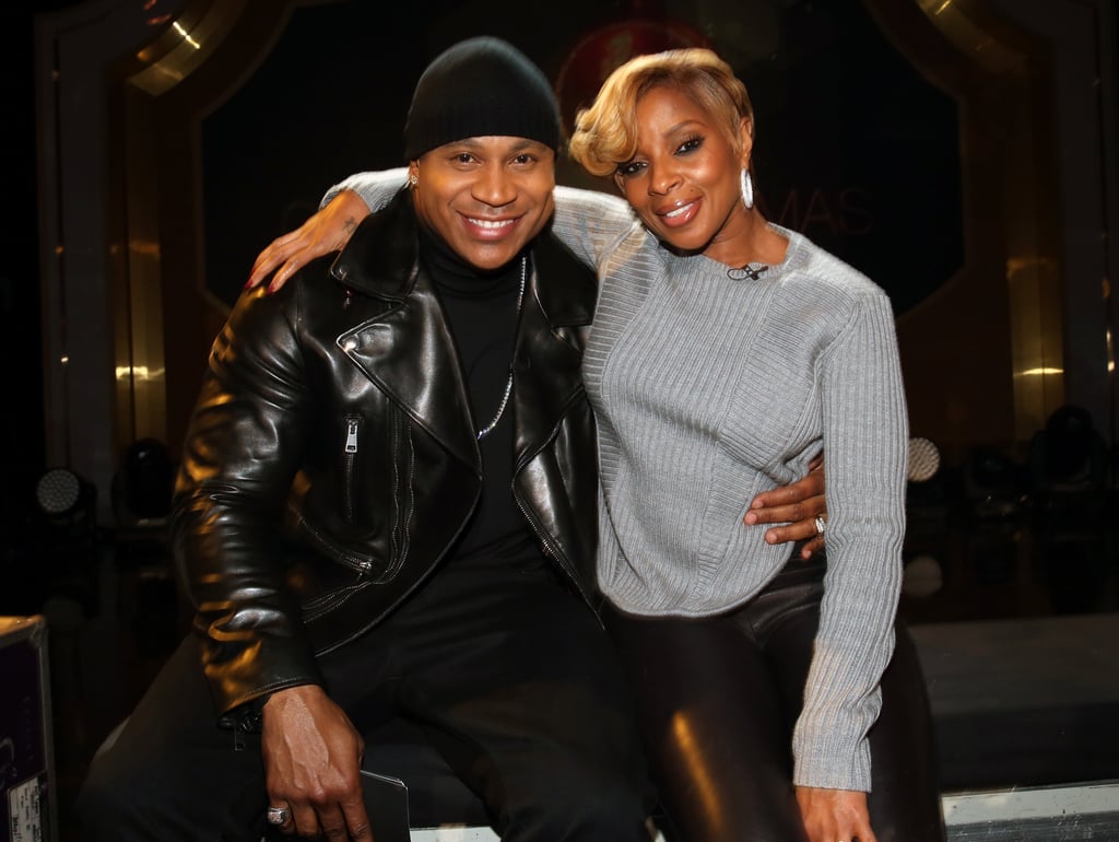 LL Cool J and Mary J. Blige linked up at A Very Grammy Christmas in LA on Tuesday.