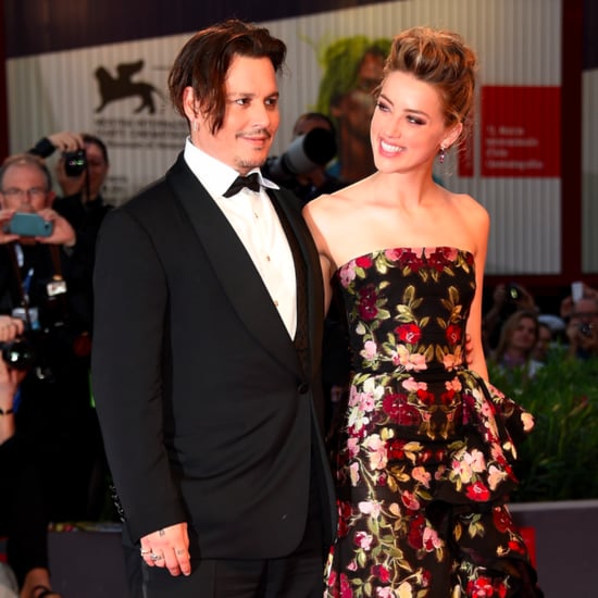 Johnny Depp and Amber Heard at the Venice Film Festival 2015