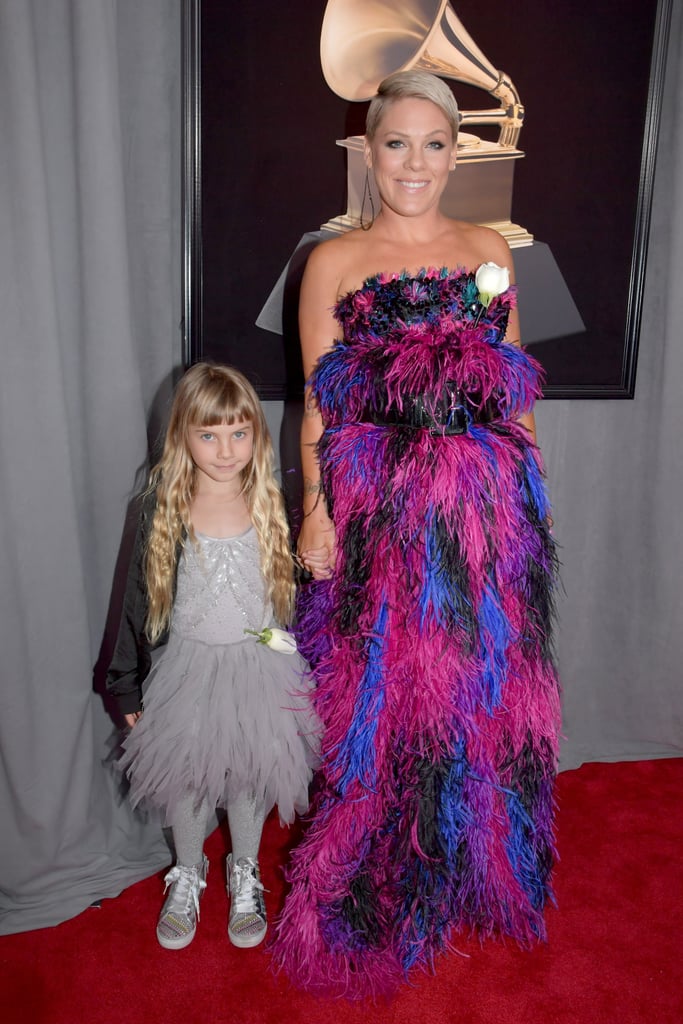 Pink and Willow Hart at 2018 Grammys