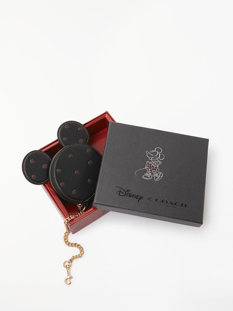 Disney x Coach Minnie Leather Coin Purse