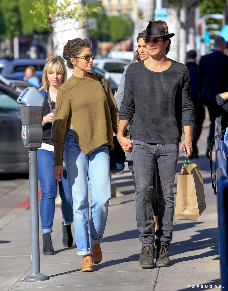 Nikki Reed and Ian Somerhalder Holding Hands in LA Nov. 2016