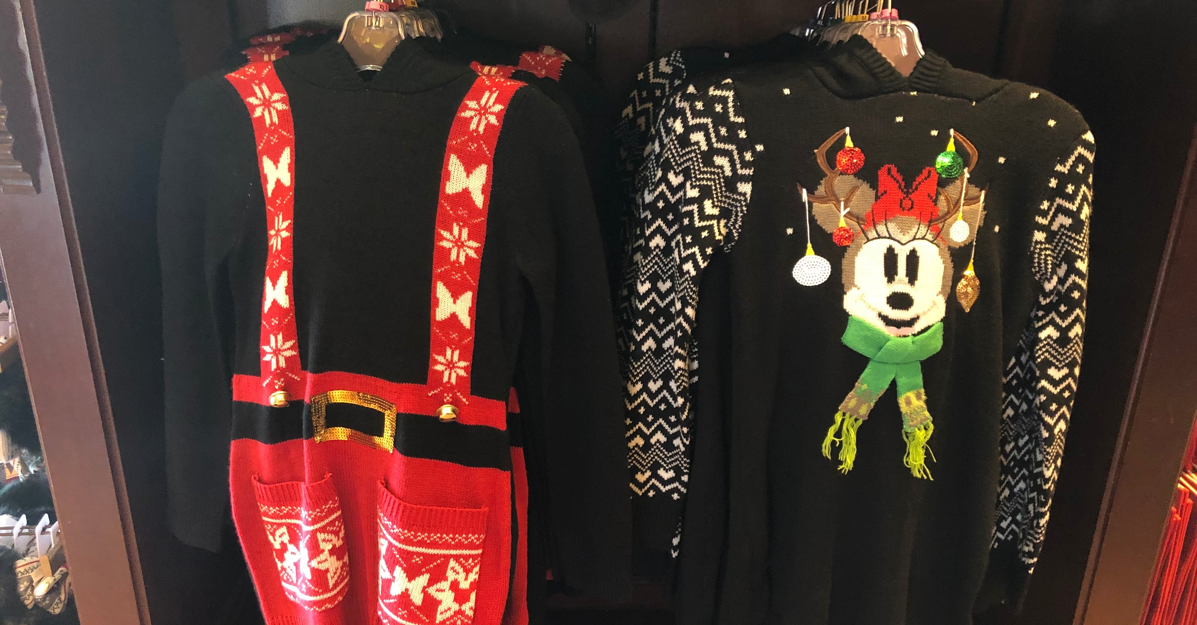 Disneyland Ugly Christmas Sweaters 2018 POPSUGAR Family