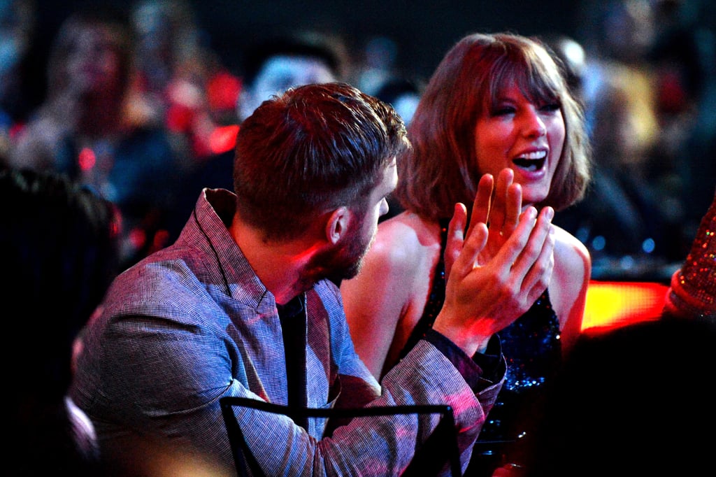 Taylor Swift and Calvin Harris at iHeartRadio Awards 2016