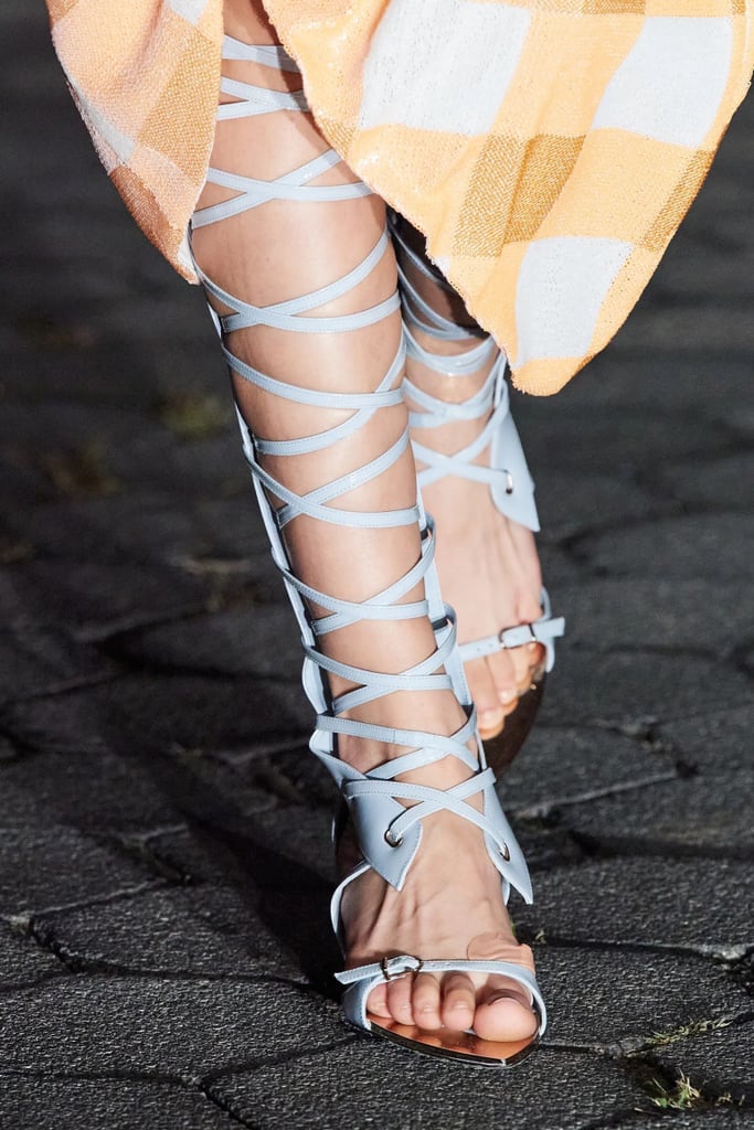 Shoes from Prabal Gurung spring 2022 collection.