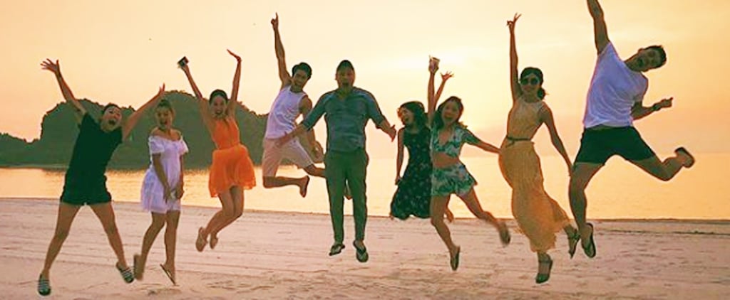 Crazy Rich Asians Cast Hanging Out