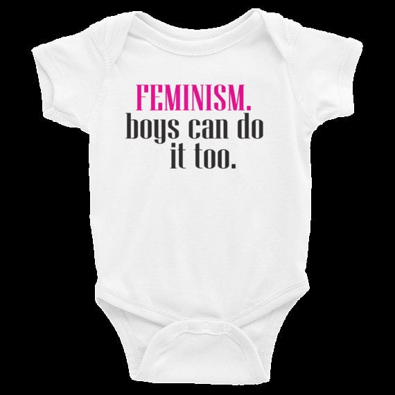 Boys Can Do It Too Onesie
