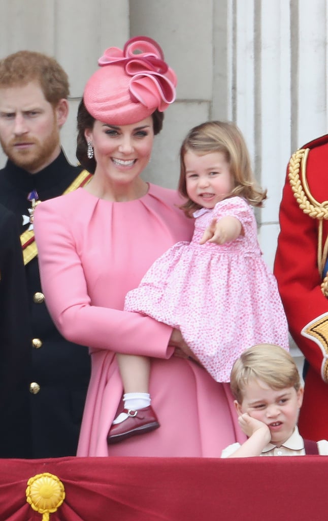 When she planned mommy-and-me matching outfits for her and Charlotte.