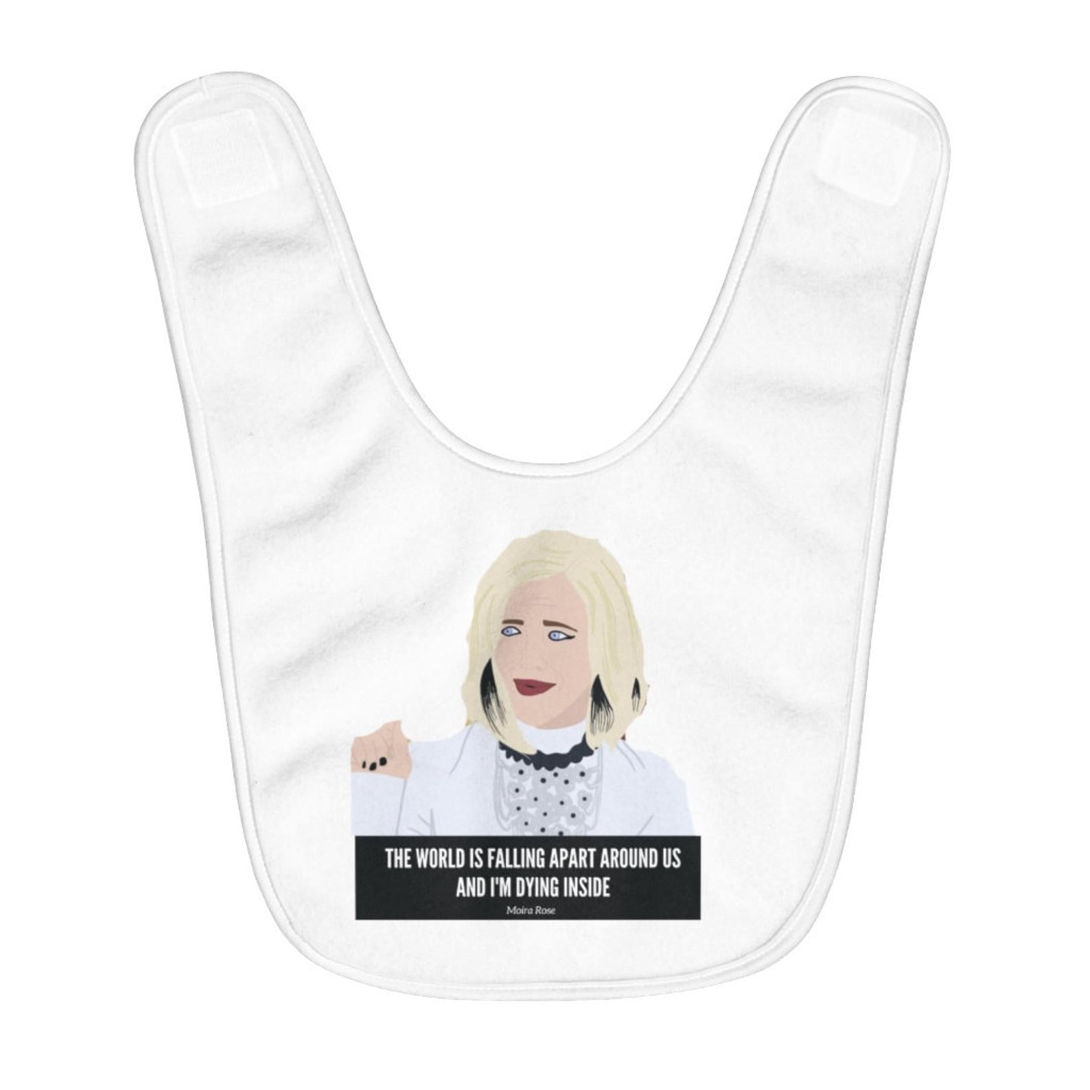 Moira Rose Schitt S Creek Fleece Baby Bib These Bebe Gifts Are Perfect For Schitt S Creek Fans In Training Popsugar Family Photo 4