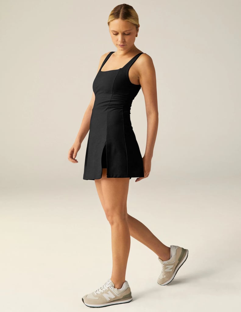 Beyond Yoga Spacedye Court Appeal Mini Dress in Darkest Night
