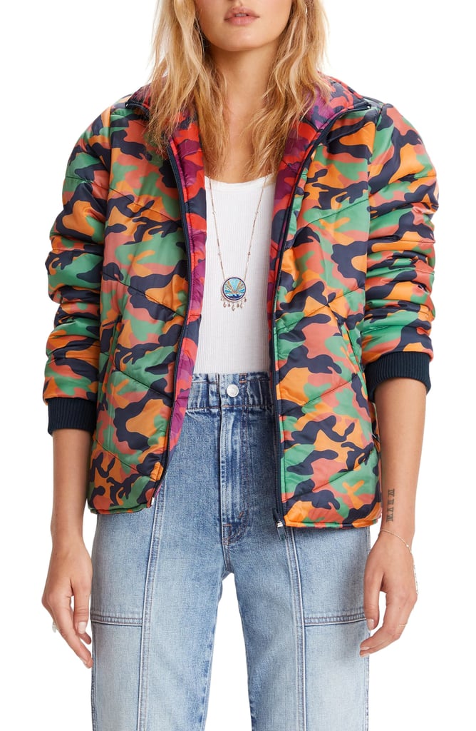 Mother The Two Faced Reversible Puffer Jacket