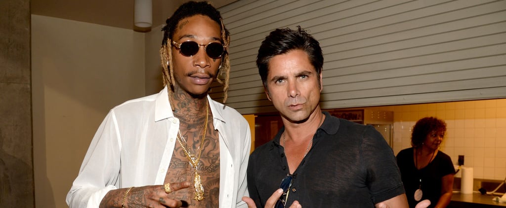 John Stamos and Wiz Khalifa at Teen Choice Awards 2015