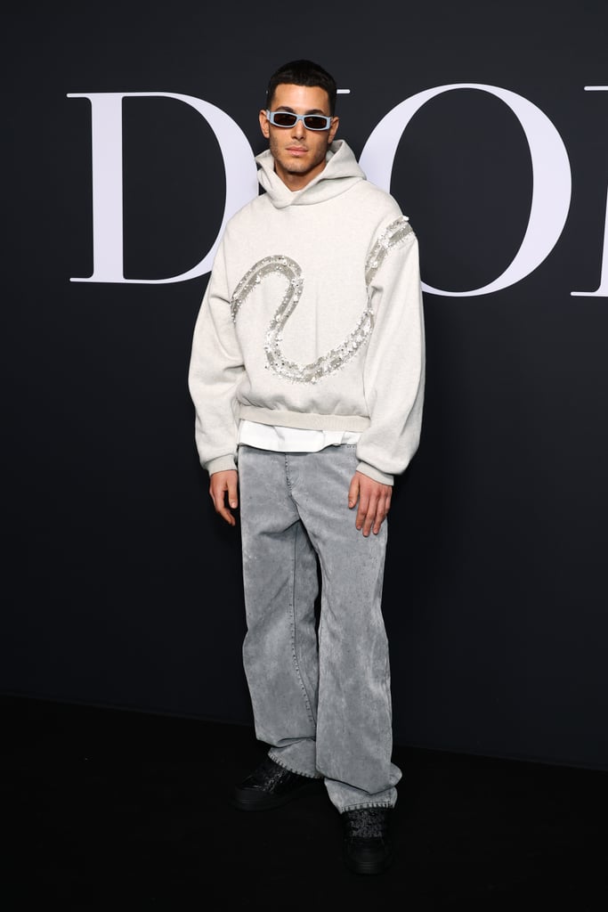 Fai Khadra at the Dior Homme Menswear Fall 2023 Show