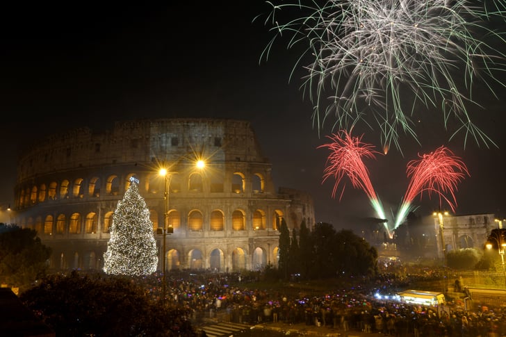 Rome Italy New Year S Eve 2013 Fireworks Popsugar Love And Sex Photo 27