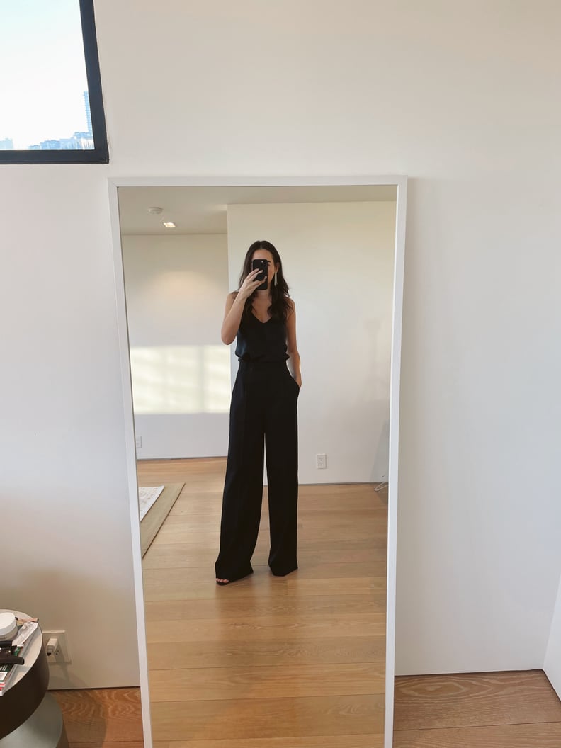 LONG FLOWY PANTS - Black