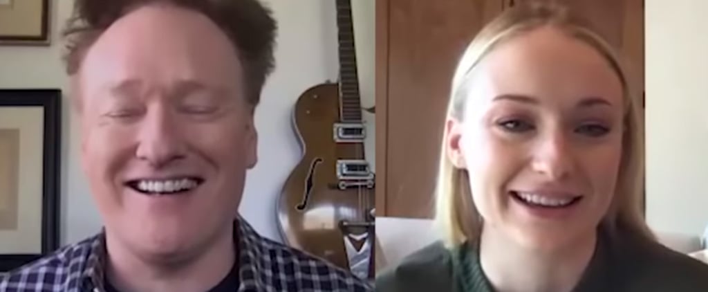 Sophie Turner Talks About Joe Jonas on Conan Video