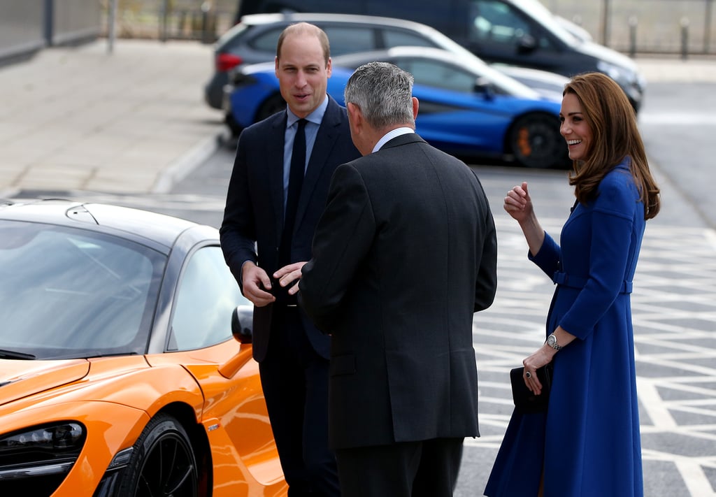 Prince William and Kate Middleton in South Yorkshire 2018