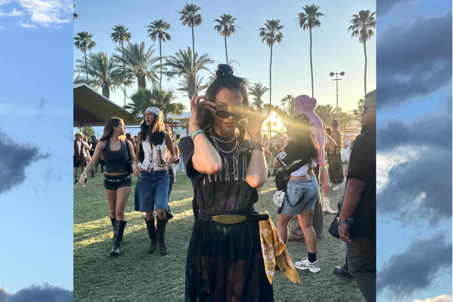 Kelsey Castanon at Coachella