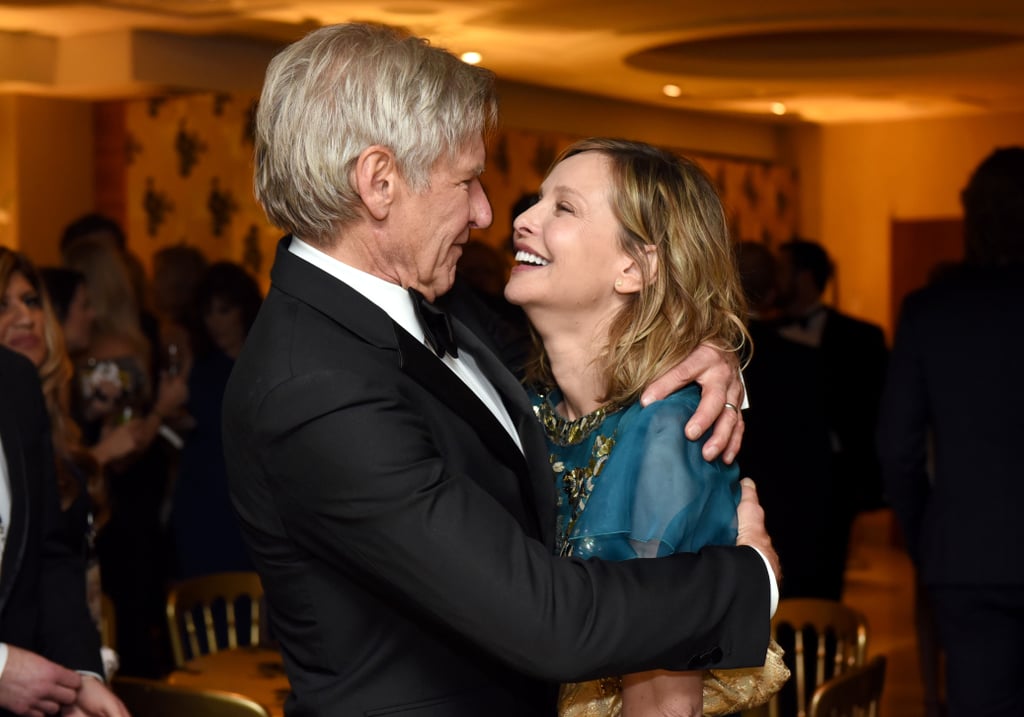 Pictured: Calista Flockhart, Harrison Ford