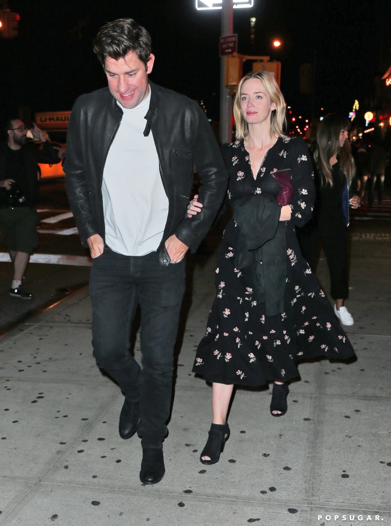 Matt Damon at Dinner With Emily Blunt and Chelsea Clinton