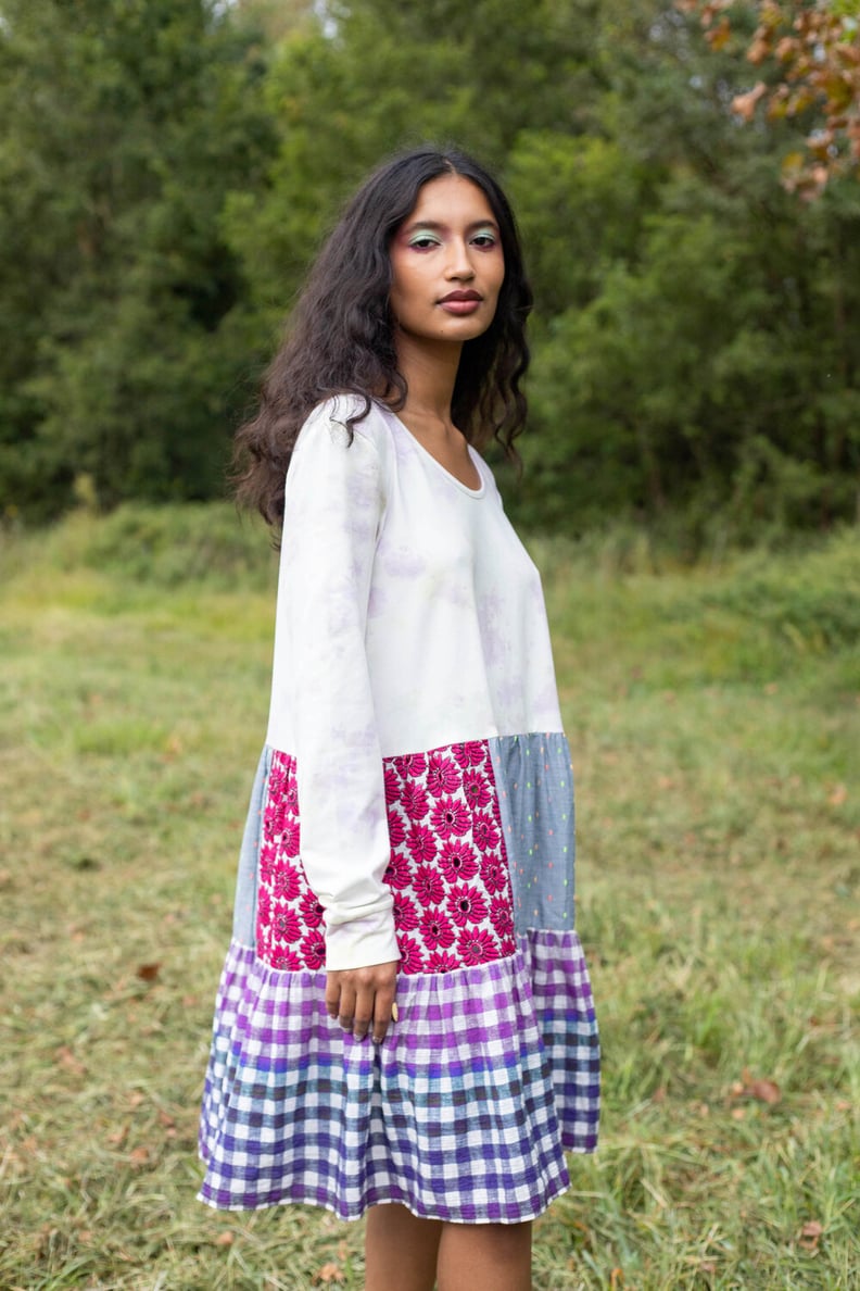 Abacaxi Patchwork Tee Dress