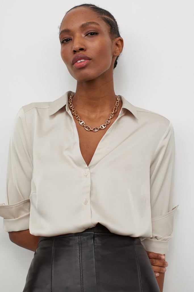 V-neck Blouse