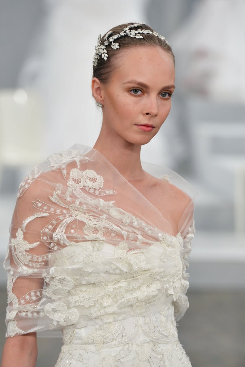 Wedding Hair and Makeup at Bridal Fashion Week Spring 2015 | POPSUGAR ...