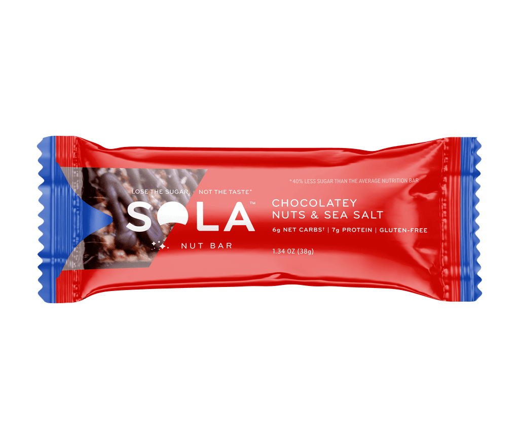Sola Chocolatey Nuts and Sea Salt Nut Bar