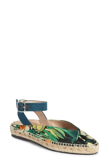 Stuart Weitzman Toga Ankle Wrap Espadrille