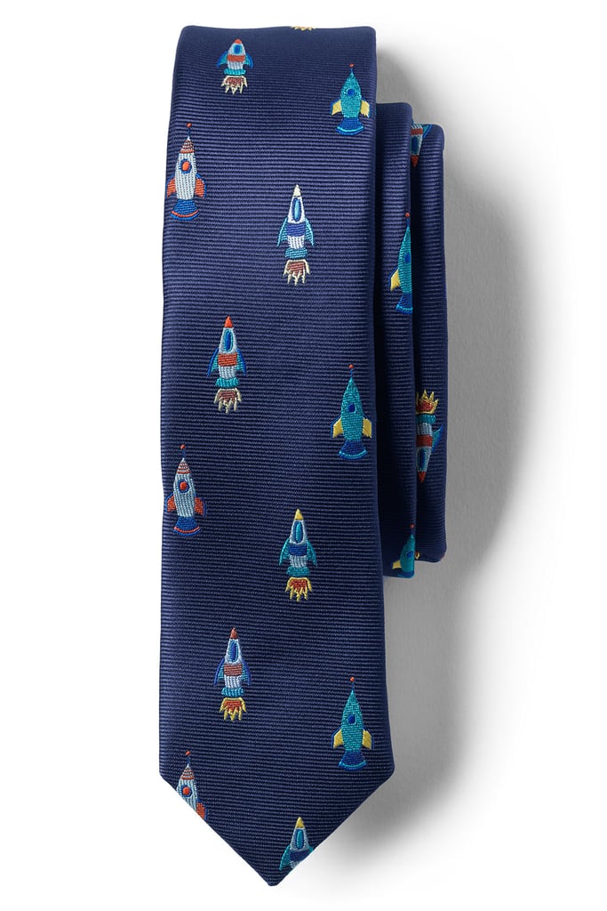 Lands' End Jacquard Necktie
