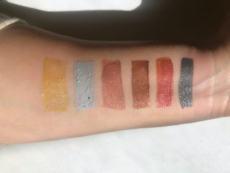 Marc Jacobs Metallic Liquid Gel Eyeliner Swatches